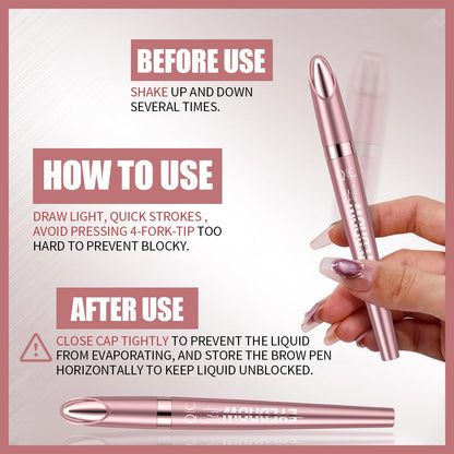 Last Day Buy 1 Get 1 Free✨Waterproof Micro-Fork Eyebrow Pencil