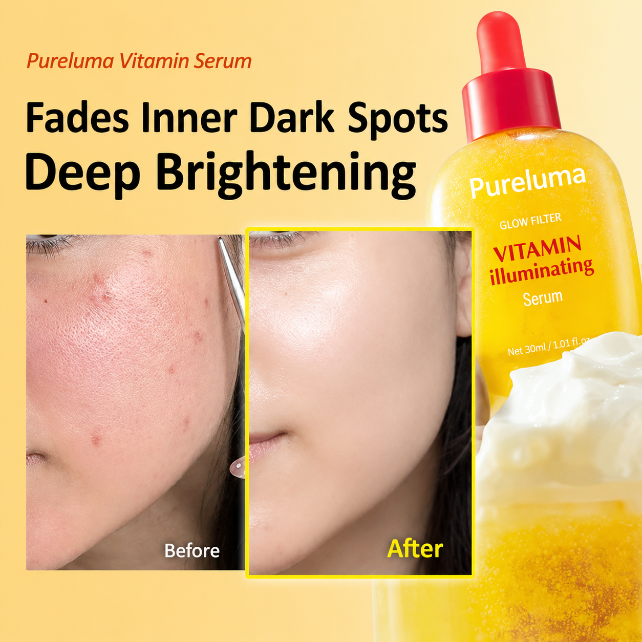 Pureluma Vitamin C + Niacinamide Serum
