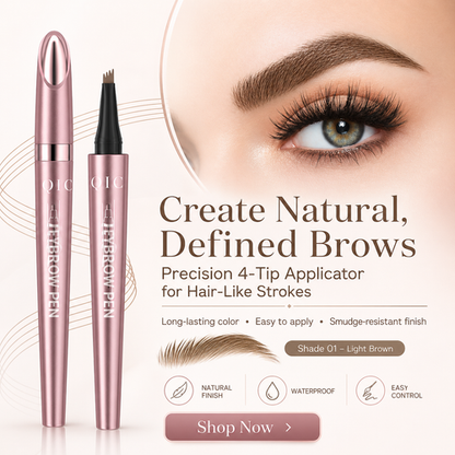 Waterproof Micro-Fork Eyebrow Pencil