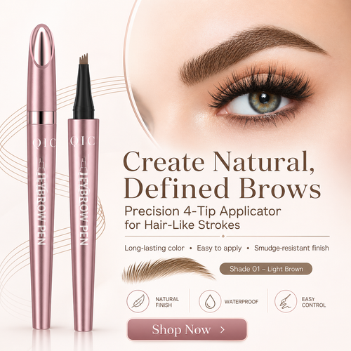 Waterproof Micro-Fork Eyebrow Pencil