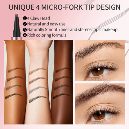 Waterproof Micro-Fork Eyebrow Pencil