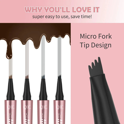 Waterproof Micro-Fork Eyebrow Pencil